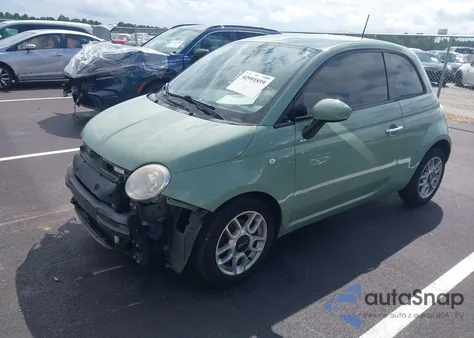 2013 Fiat 500 Pop z USA, uszkodzony, nr VIN 3C3CFFAR3DT751182